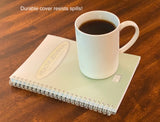 Daily Health Journal (Durable Spill-proof Cover with Placeholder Band)